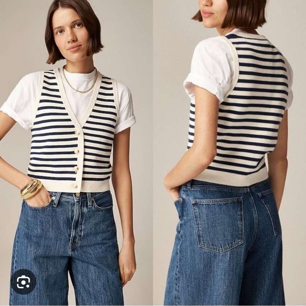 J.Crew Emilie Sweater Vest - Size Small